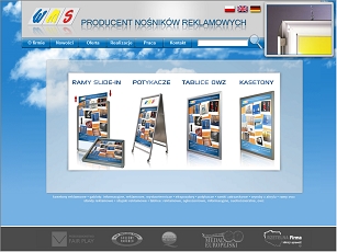 WMS - Producent systemów reklamowych.